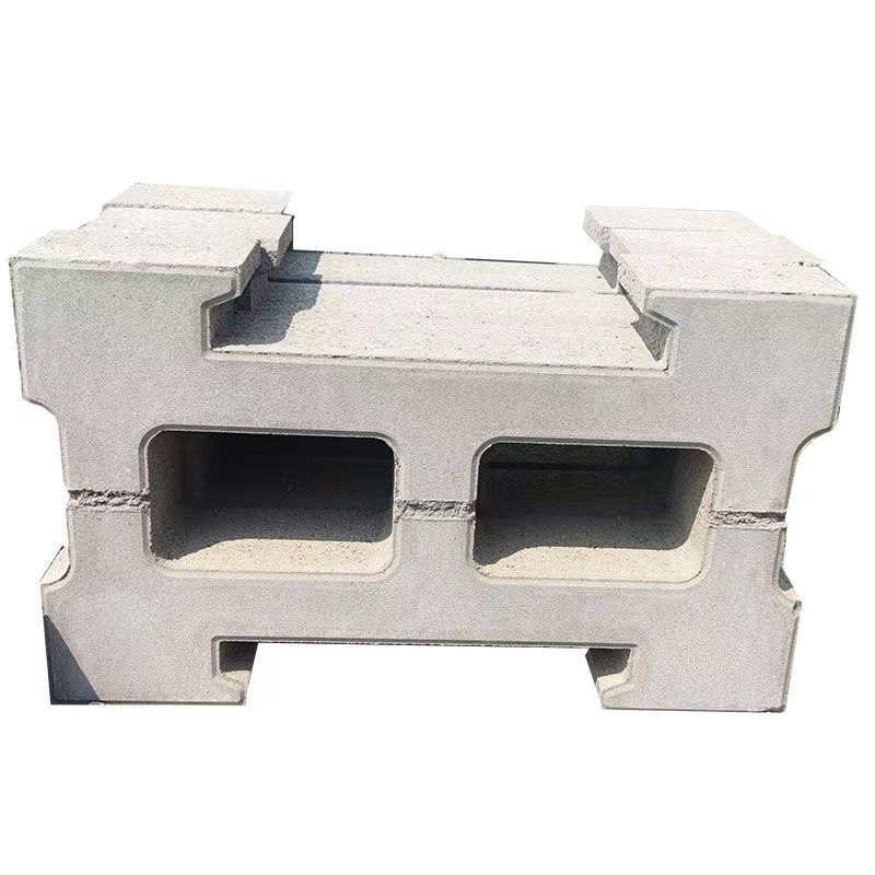 Guangdong Qingyuan I-Shaped Chain Brick Ecological Slope Protection Brick Dovetail Brick Solid Hollow Hexagonal Block Hexagonal Brick Greening Grass