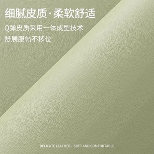 Solid Color High-grade Sense Leather Household Table Mat Small Coffee Table Mat Round Table Cloth Wash-free Waterproof and Oil-proof Light Luxury Placemat