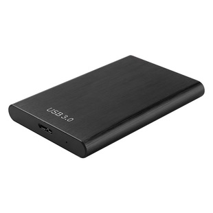 Aluminum alloy anti-disassembly 2.5 inch SSD notebook solid mobile hard disk box SATA serial USB3.0 brushed metal