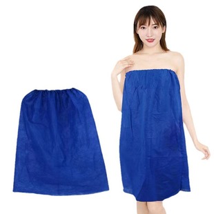 Disposable bath skirt for beauty salon special massage sweat steaming sauna foot bath spa supplies wrapped chest tube top extra thick