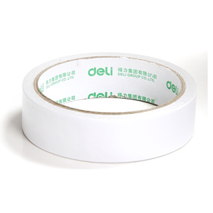 Deli double-sided adhesive tape 9/12/18/24mm strong high viscosity hot melt cotton paper adhesive handmade supplies for students