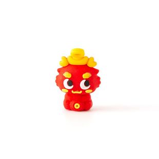 32mm прозрачная кукла с куклой с яйцом игрушка с куском