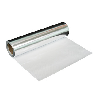 Single-sided Aluminum Foil Woven Cloth Aluminum Film Tear-resistant Composite Aluminum Film Waterproof Insulation Reflective Moisture-proof Packaging Material