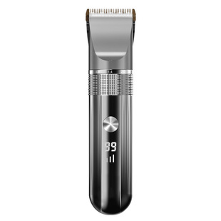 Wholesale adult children's hair clipper barber shop professional electric clipper intelligent power display rechargeable hair clipper