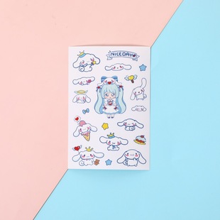 Sanrio stickers Yu Gui dog kulomi melody big ear dog spot sticker cartoon hand account stickers wholesale