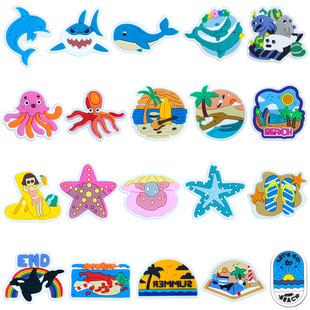 183 suit Cave Shoes Shoe Flower Shoe Buckle Accessories DIY Personalized Soft Rubber Zhibixing Removable Shoe Buckle Accessories Accessories