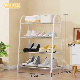 Big Link TEMU Xiyin Cross-border Labeling Simple Multifunctional Steel Pipe Assembly Shoe Cabinet Student Dormitory Shoe Rack Wholesale