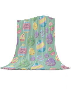 Christmas Halloween Blanket Printed Flannel Casual Blanket Children's Blanket Holiday Gift Gift Gifts Gong