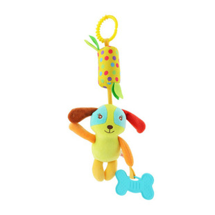 SKK cartoon animal wind chimes bed hanging baby wind chimes toy stroller pendant Bell teether plush toy