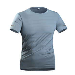 New quick-drying T-shirt quick-drying short-sleeved ice silk T-shirt ice silk short-sleeved summer short-sleeved round neck short-sleeved sports short-sleeved ice