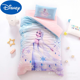 Детское постельное белье Disneyland, одеяло для детского сада, комплект из трех предметов, постельное белье для детского сна из чистого хлопка