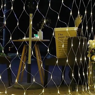 LED fishing net light grid light manufacturers wholesale outdoor courtyard hotel lawn waterproof lighting Christmas decoration