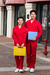 Long sleeve summer thin work clothes suit cotton security welding electrician labor protection clothes jacket work pants wholesale