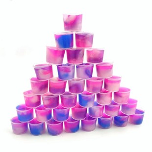 Радуга Slime Slime diy костюм единорог кристалл цветная грязь не липкий