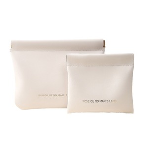Automatic closing mouth red envelope simple portable advanced storage bag aunt towel headset charger storage bag wholesale