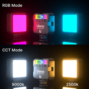 Youbasket Ulanzi VL49 Mini RGB заполняющий свет Карманный небольшой светодиодный беспроводной многоцветный светильник