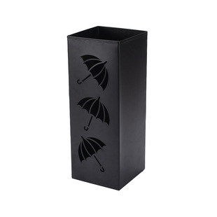 Metal Flushing Umbrella Bucket Home Storage Bucket Simple Umbrella Storage Artifact Lobby Umbrella Stand Newspaper Storage Bucket