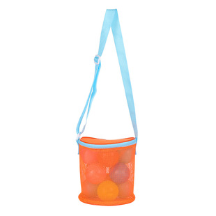 New Beach Children Shell Cylindrical Mesh Bag Outdoor Butterfly Dragonfly Shrimp Wild Pocket Mesh Cylindrical Storage Bag