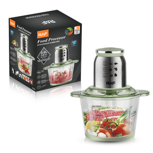 Raf European, British and Australian Cross-Border Household Electric Meat Grinder Multi-Functional Meat Grinder Garlic Cooking Machine Small Meat Grinder