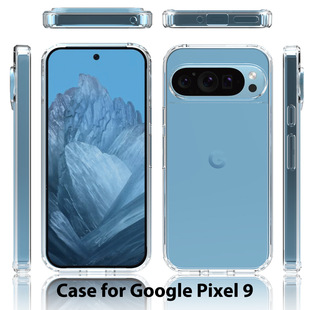 Для Google Pixel9 Pixel9Pro Pixel9Pro Fold кристально прозрачная акриловая прозрачная оболочка