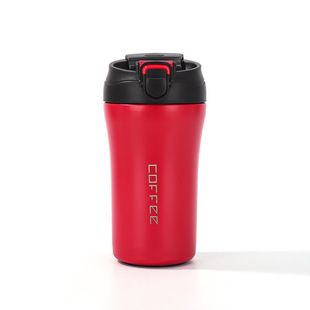 New 304 Stainless Steel Thermos Cup Office Business High Color Value Double Drink Coffee Cup Men's and Women's Simple Ins Gift Cup