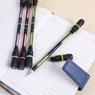 Rotating pen for beginners students twelve constellations rotating pen decompression pen for primary and secondary school students competition rotating pen writing pen