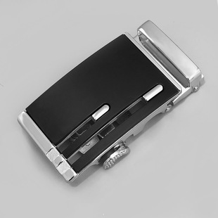 Men's Belt Head Automatic Buckle Reference Head Alloy Waist Head Buckle Pants Buckle Belt Buckle Head Accessories 4cm Clip