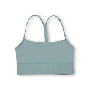 Lulu Original Standard Same Flow Sports Yoga Underwear Y-Shaped Vest with Chest Pad Fitness Shockproof Sleeveless Bra for Women