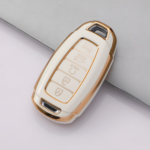 Suitable for Beijing Hyundai Key Cover Phnom Penh Xinjingda ix35 Festa ix25 Yuedong Elantra Name Figure Car Shell