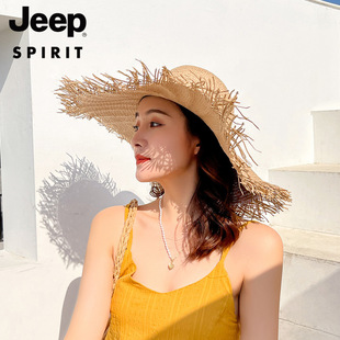 A generation of JEEP/Jeep genuine goods hat women's woven hat 20MA996CA0344