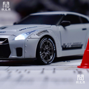 Трансграничный вопрос Северный ветер GTR God War Grey автомобиль с дистанционным управлением 1:20 с половиной пропорции дроссельная заслона RC вход дрифт автомобиль оптом