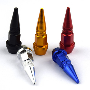 45mm car tire tip valve cap auto parts bullet valve core tire valve cover