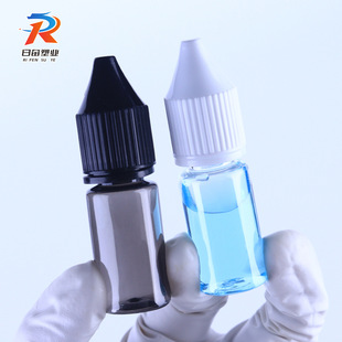 Cigarette Bottle 10ml Plastic Pointed Mouth Bottle Sub-Bottling Screw Cap Small Bottle Paint Bottle Pet Gorilla Oil Pouring Bottle