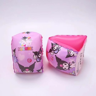 Children's Cartoon Swimming Arm Ring Kids Learning Swimming Arm Ring Baby Swimming Ring Thickeneded Double Air Bag Water Sleeve Buoyancy Sleeve