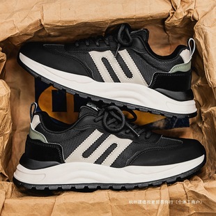 Men's Shoes 2025 New Spring Mesh Fashionable All-match Student Sports Leisure Light Travel Torre Running Trendy Shoes