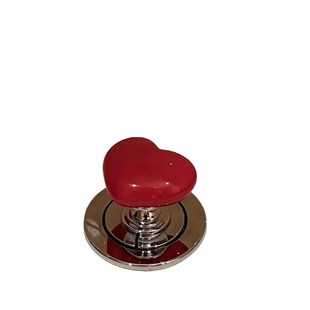 Heart-shaped plastic color toilet press love shape style easy to install toilet tank auxiliary press