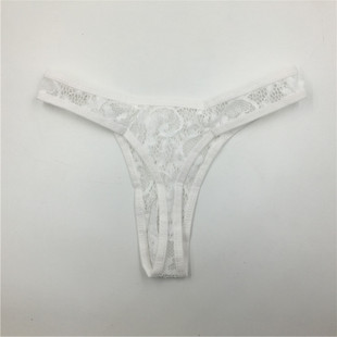Explosive wholesale generation of men's sexy underwear lace briefs pattern thong sexy perspective Dew jjjt pants