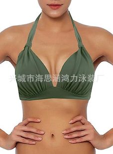 Женская Жесткая Сумка AliExpress с разноцветным треугольным разрезом на Amazon Explosions, облегающее бикини