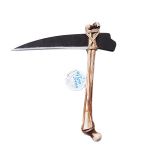 Cross Border Halloween Decorative Weapon Props COSPLAY Dress Up EVA Single Axe Sickle, Axe Toy Batch