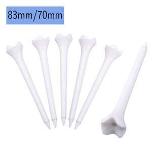 Cross-Border Hot-Selling 4-Claw Plastic Golf Ball Holder Golf Tee70/83Mm Golf Four-Claw Plastic Ball Spikes