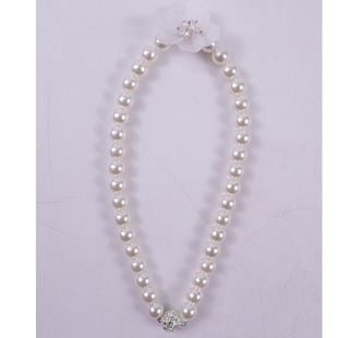 Pearl Chain Strap Curtain Magnetic Buckle Punch-free Installation-free Living Room Bedroom Curtain Strap Cross-border in stock