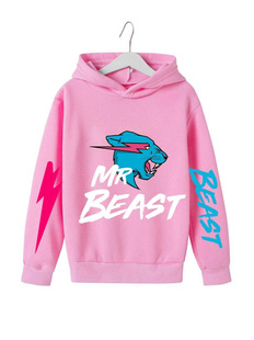 Children's Sweater Pullover Hoodie Internet Popular Portrait Pattern Boys and Girls Outdoor Sports New Explosions Amazon