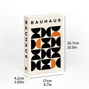 Декоративные книги с поддельными книгами Абстрактные книги Баухаус книги с поддельными книгами для украшения дома стол декоративные аксессуары для жизни книги