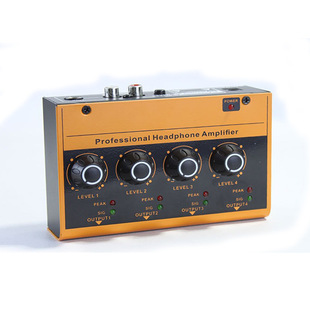 PH-4 professional 4-way headphone amplifier monitor splitter performance recording studio universal