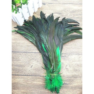 Small feather handmade jewelry accessories pheasant feather duck feather cat material shop dream net peacock blue piece