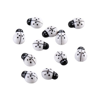 Micro landscape ornaments accessories fleshy ornaments beetle seven star ladybug simulation plastic crafts wholesale