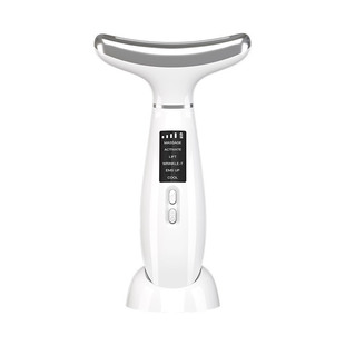 Cross-border small iron lifting and tightening beauty instrument ice compress neck beauty instrument color light face and neck care thin face beauty instrument