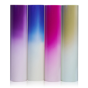 Xin textile embroidery outdoor light color change puff engraving film banner foam film light change engraving film HTV for cross-border e-commerce