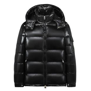 Winter cross-border tide brand live hot down jacket for men and women couples warm all-match leisure two-open hooded jacket