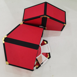 InDepenDent Station New ProDuct 3D SANTA BOX Christmas BlinD BOX SANTA Claus Surprise BOX Bouncing Gift BOX